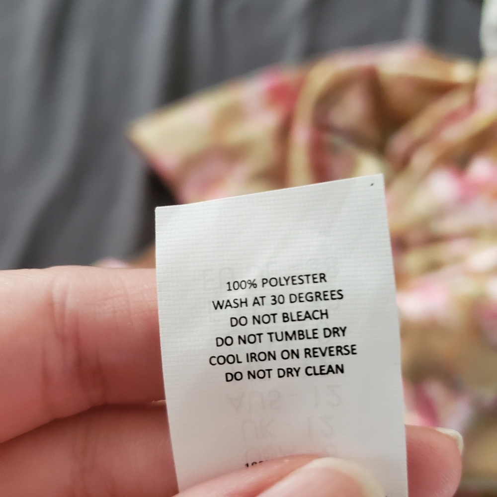 🌺HP!🌺 NWT Nasty Gal "It Stems From You" Gold Floral Kimono/Robe - US 8/Medium - Picture 7 of 7